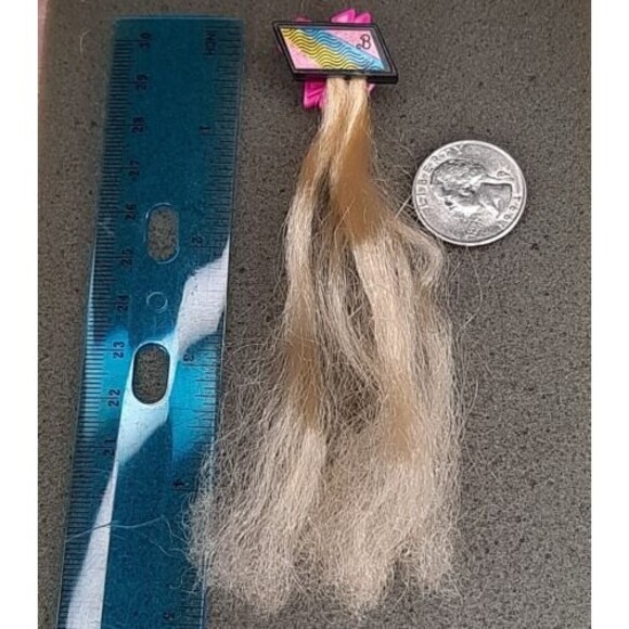 vtg 1988 Mattel Beach Blast Barbie #3249 Teresa Rectangle Hair Barrette Clip - Picture 5 of 5